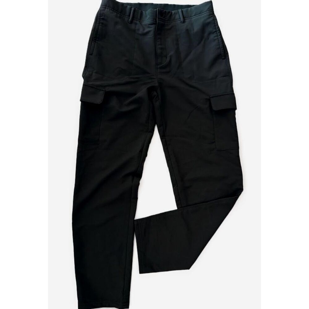 Old Navy boys pants XXL 16 18 black Stretch Waist Tech Tapered Cargo trousers
